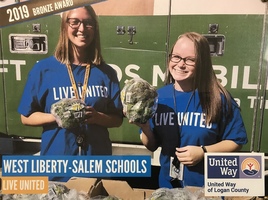 West Liberty-Salem Earns United Way Bronze Award