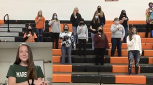 Varsity Choir Creates Virtual Christmas Card for their Community