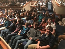 West Liberty-Salem Student Travel to the Davidson Theatre