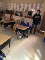 First Graders Enjoy Handwashing Experiment!