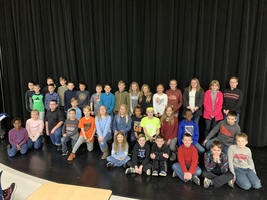 Elementary Students Honored at Breakfast of Champions