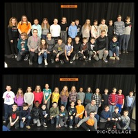 Breakfast of Champions Ceremony Awards Fourth and Fifth Graders