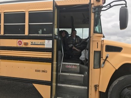 Food Service and Transportation Team up to Provide Student Lunch